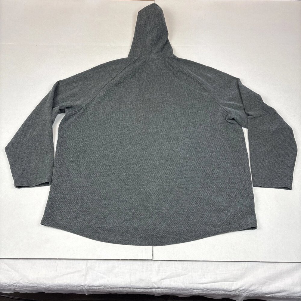 Russell Men’s 2XL Gray Textured Pullover Hoodie IntelliFresh - Picture 2 of 6